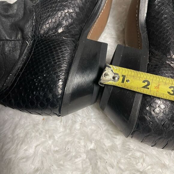 Code West men’s cowboy Boots leather Black &
snake skin print Size9.5 - Picture 10 of 13